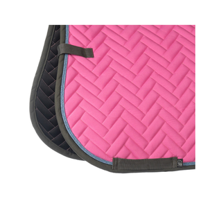 Almohadilla de Silla de Montar Inglesa Clásica Premium de Primera Calidad, Transpirable, de Forro Polar, Personalizada, para Uso en Competencias Ecuestres - Product Image 2