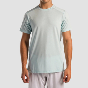 T-shirt personnalisé avec logo, vente en gros, t-shirt pour homme de bonne qualité, séchage rapide, respirant, tendance, léger, confortable, écologique - Product Image 1