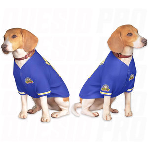 Ropa de verano para perros de fábrica: Camiseta de baloncesto para perros, chaleco deportivo, camiseta de malla para perros, ropa para perros con nombre, número y logotipo personalizados. - Product Image 2
