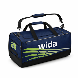 Bolsa Deportiva Personalizada de Gran Capacidad, Bolsa de Viaje para Gimnasio, Impermeable, de Poliéster, para Entrenamiento, con Logotipo OEM, Bolsa para Equipamiento Deportivo - Product Image 1