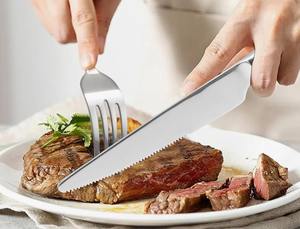 Ensemble de couverts en acier inoxydable de qualité supérieure, 20 pièces, pour 4 personnes (fourchettes, cuillères et couteaux), compatible lave-vaisselle, au meilleur prix - Product Image 3