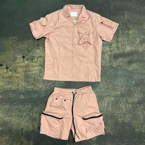 Conjunto de Camiseta y Pantalones Cortos de Cuero Vintage de Verano con Logotipo Personalizado al por Mayor, Conjunto Deportivo de Nylon con Cierre para Hombre, Ropa Deportiva 2026 - Product Image 6