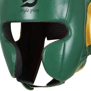Protector de Cabeza de Boxeo de Alta Calidad, Diseño Profesional Personalizado, Material de Cuero, para Entrenamiento de Combate - Product Image 6