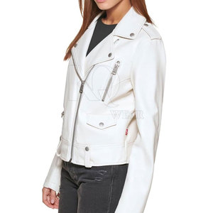 Veste en cuir pour femme, toucher luxueux, look élégant et intérieur confortable pour la mode hivernale - Product Image 3