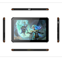 Tablette PC robuste Android 10,1 pouces IP67 RFID 1000 Nits avec écran tactile capacitif 4G 1280x800 4 Go Intel MTK pour usage industriel