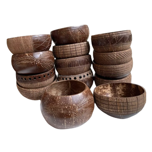 Meilleures ventes, bols en noix de coco personnalisés avec logo, écologiques, certifiés CE, polis, durables, style classique, cadeaux d'affaires, Vietnam - Product Image 6