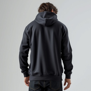 Sweat-shirt à capuche pour homme en coton molletonné, style décontracté streetwear avec personnalisation OEM ODM - Product Image 5
