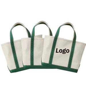 <b>Canvas</b> Tote Bag with Contrast Handles Grocery Bags Custom Logo <b>Plain</b> <b>Canvas</b> Beach Bag Wholesale Cotton Two Tone Shopping Bags - Product Image 6