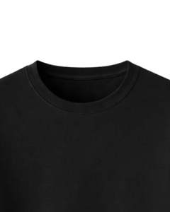 Camiseta Personalizada Negra para Hombre, Cuello Redondo, Manga Corta, Algodón, Casual, Lisa, Estilo Urbano, Verano, con Impresión de Logotipo Personalizado - Product Image 4