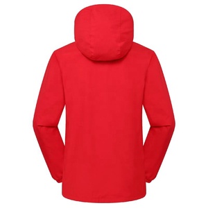 เสื้อแจ็คเก็ตมีฮู้ดกันลมแบบซิป กันน้ำ อุ่นสบาย ผลิตจากไนลอน มีโลโก้ด้านหน้า สไตล์สตรีทแฟชั่นสำหรับผู้ชาย ขายส่ง ระบายอากาศได้ดี - Product Image 4