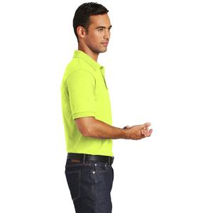 Polos personalizados al por mayor de fábrica OEM profesional, Polo de piqué de algodón transpirable con logotipo bordado personalizado - Product Image 5