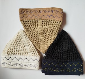 Gorros Kufi Musulmanes Tejidos a Mano con Banda para Hombre, Uso Diario, Casual, 100% Algodón, Ecológicos, Ajustables, Transpirables, Exportación desde BD - Product Image 1