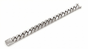Pulsera de Diamantes de Corte Brillante Redondo, Clásica y Lujosa para Mujer, Uso Diario Unisex, Diamantes Naturales y Cultivados en Laboratorio - Product Image 3