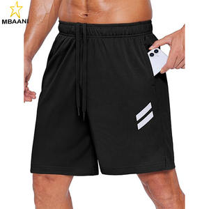 Pantalones Cortos Deportivos para Hombre, de Secado Rápido, para Gimnasio y Atletismo, con Bolsillos - Product Image 1