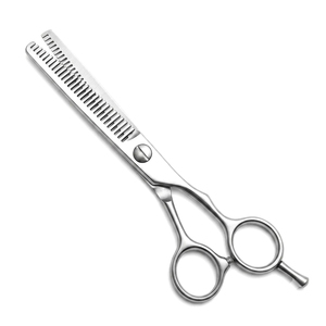 Ciseaux professionnels de coiffure en acier inoxydable à 30 dents, pour droitiers, à long manche, pour la texture des cheveux, pour salon de coiffure - Product Image 1
