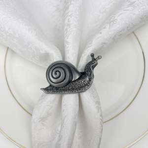 Anillos de Servilleta Modernos y Lujosos para Servilletas de Tela, Decoración de Mesa para Comidas Elegantes y el Hogar - Product Image 1