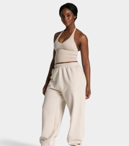 Conjunto Casual Estampado de 2 Piezas para Mujer, Tallas Grandes Personalizadas, Pantalones Jogger de Pierna Ancha con Cremallera y Capucha, Ropa Deportiva Holgada para Gimnasio - Product Image 3
