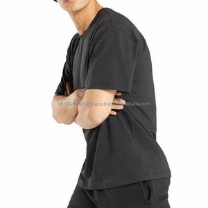 Camisetas de Hombre para Fabricación de Ropa, Manga Corta, Ropa de Verano, Venta al por Mayor, Camisetas de Hombre Casuales, Lisas, de Color Sólido, con Cuello Redondo - Product Image 3