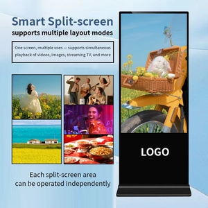 لافتة رقمية إعلانية بشاشة لمس <span class=keywords><strong>LCD</strong></span> تعمل بنظام أندرويد قابلة للتخصيص من مصدر المصنع، كشك وشاشة عرض من المعدن - Product Image 4