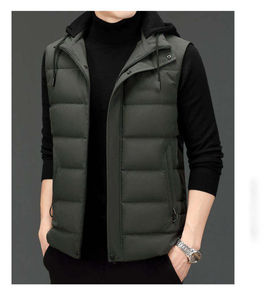 Chaleco Acolchado Reversible para Hombre, de Primera Calidad, Diseño Nuevo, con Cierre, para Invierno - Product Image 5