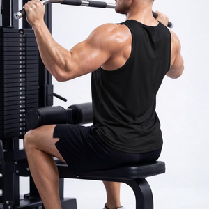 High Quality Fashion Summer Wear <b>Men</b> Tank Top High Quality Breathable Workout <b>Vest</b> For <b>Men</b> Bodybuilding Clothing <b>Men</b> Tank Top - Product Image 4