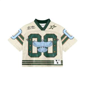 Maillots de baseball personnalisés 2026 – Impression par transfert thermique 100 % polyester – Unisexe adulte – Style streetwear américain Y2K – Maillots de sport amples pour l'été - Product Image 4