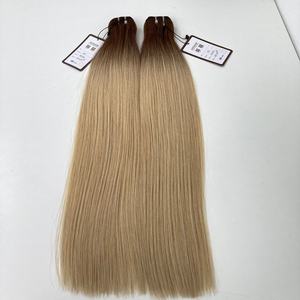 Cabello de Trama humana Remy 100%, 20 pulgadas, cutícula virgen recta, cabello alineado, extensión de cabello Natural, pelucas para colorear con estilo, ondas de encaje - Product Image 2