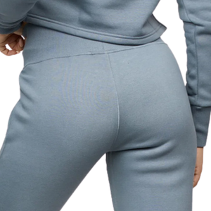 Pantalon de jogging droit en molleton pour femme, taille mi-haute, coupe skinny, respirant, séchage rapide, coupe-vent, pour entraînement décontracté, course à pied, gym - Product Image 4
