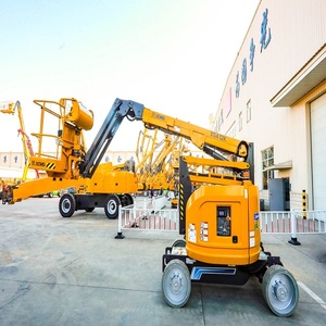 Nacelle élévatrice articulée autopropulsée hydraulique la plus vendue, capacité 230 kg, hauteur de plateforme maximale 14,2 m - Product Image 1