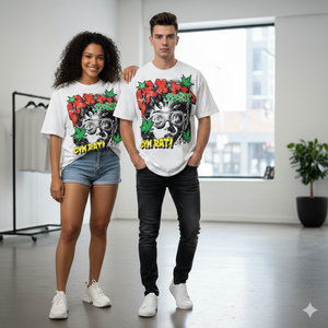 Camiseta de algodón vintage para hombre OEM ODM, impresión gráfica personalizada, venta al por mayor, camiseta con estampado gráfico personalizado para hombre - Product Image 3