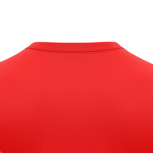 Custom Sublimated Soccer Jersey <b>Men</b> Red Yellow Geometric Pattern Crew Neck Short Sleeve Moisture Wicking Regular Fit Lightweight - Product Image 6