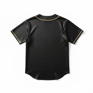 Maillot de baseball vierge personnalisé de haute qualité en tissu mesh, entièrement boutonné, uniforme d'équipe uni, hauts de gamme, fabricant en gros - Product Image 2