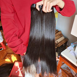 การต่อผมมนุษย์แบบดิบจากเวียดนามเส้นผมมนุษย์ขนาด30นิ้วแบบตรงผิวนุ่ม - Product Image 6