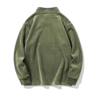 Nueva Llegada: Sudaderas Personalizadas Unisex de Cuello Alto, Talla Grande, Diseño Sólido, Tejido Grueso para Invierno - Product Image 2