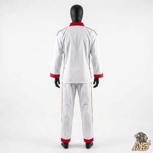 Dobok de Karate OEM con Logotipo Personalizado, Poliéster/Algodón, Impermeable, Transpirable, Uniforme de Práctica para Escuela/Academia, Suministro al por Mayor - Product Image 3