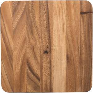 Planche à découper carrée Ironwood Gourmet en bois d'acacia de qualité supérieure, durable, pour la préparation des aliments en cuisine, en gros pour l'exportation - Product Image 3