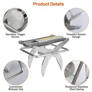 2pcs Easy Setup Outdoor Reusable Scissor <b>Mole</b> <b>Traps</b> Solid Metal Rodent Control <b>Trap</b> for Lawn & Garden Weekday Shipments Only - Product Image 3