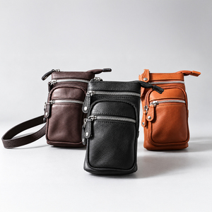 Wholesale Luxury <b>Men</b>’s Casual Canvas Shoulder Bags with Multiple Storage Pockets - Product Image 5