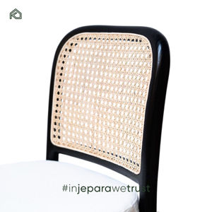 Sillas Altas de Mimbre y Ratán para Cocina, Eventos, Bodas, Fiestas, Banquetes, Hechas en Indonesia - Zia - Product Image 3