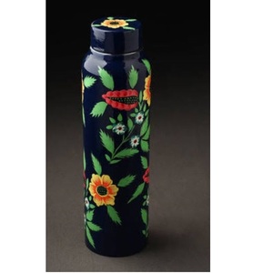 Indian Handmade Premium Quality Enamel Kitchen <b>Copper</b> <b>Bottle</b> With Lid <b>Drinking</b> Juices Health Benefits <b>Copper</b> <b>Bottles</b> Wholesaler - Product Image 4