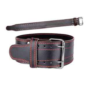 Cinturón de Levantamiento de Pesas con Hebilla Ajustable y Logotipo Personalizado al por Mayor, Cinturón de Gimnasio para Entrenamiento de Fuerza - Product Image 1