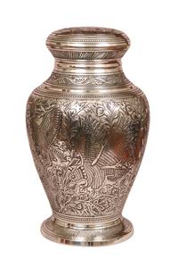 Nouvelles urnes funéraires en métal artisanales personnalisées OEM pour la crémation, fournitures funéraires, exportateur en gros - Product Image 5