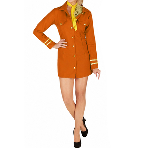 Ensemble d'uniformes de compagnie aérienne pour pilotes et personnel de cabine féminin, uniforme d'aéroport, logo personnalisé et design simple, fabrication OEM. - Product Image 5