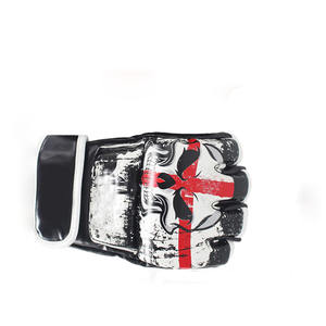 Diseña tus propios guantes de MMA de alta calidad, guantes de Muay Thai MMA para hombre, 100% cuero, con cordones, guantes de MMA para hombre en venta - Product Image 6