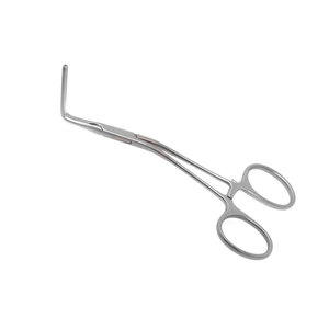 Pinzas Vasculares Quirúrgicas Atraumáticas Satinsky DeBakey de Acero Inoxidable, Instrumento Metálico Manual de Precisión, Pinza Cardiovascular con Certificación CE - Product Image 4