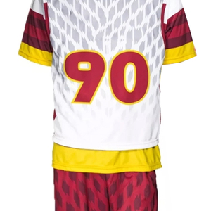 Uniforme de Lacrosse para Hombre con Estampado Digital, Manga Corta, 100% Poliéster, Transpirable, en Oferta, Tendencia, Precio Razonable, la Mejor Calidad - Product Image 4