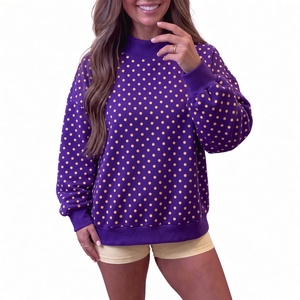 <b>Women</b>’s Oversized Cozy Sweatshirt Mock Neck Relaxed Fit Top Loose Long Sleeve Pullover Casual Everyday <b>Clothing</b> Comfortable - Product Image 5