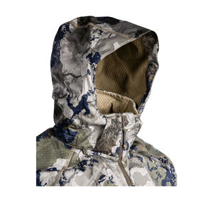 Chaqueta con Capucha Softshell Personalizada de Talla Grande, Cortavientos y Transpirable, Chaqueta de Invierno para Exteriores con Cremallera y Forro de Piel de Oveja Tejida - Product Image 2