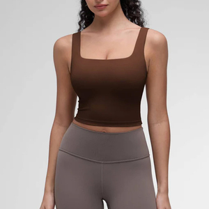 Women's <b>Stretch</b> Strappy Yoga Running Workout Active Sports <b>Bra</b> , Yoga Top , Sport <b>Bra</b> - Product Image 1