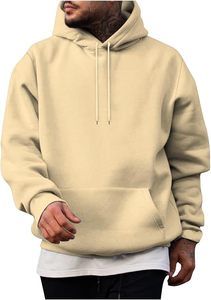 EliteFlex Men’s Casual Fleece Hoodie Vortex <b>Edge</b> Men’s Oversized Pullover Hoodie - Product Image 4